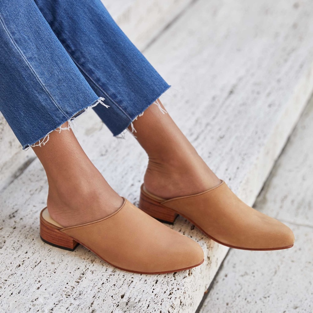 Nisolo Mariella Block Heel Mule 7